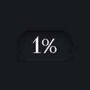 1% Icon